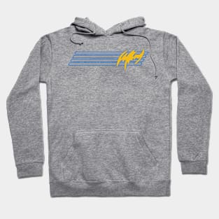 Quick Change Bruce- Blue + Grey 01 Hoodie